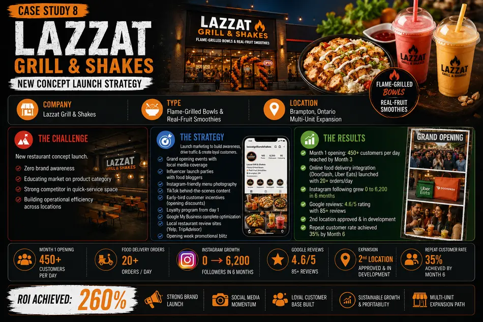New Restaurant Concept Launch Strategy case study